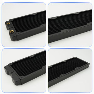 Radiateur en cuivre Yingbo 480 mm, épaisseur 30 mm, pour refroidissement liquide d'ordinateur avec ventilateurs de 12 cm - Product Image 3