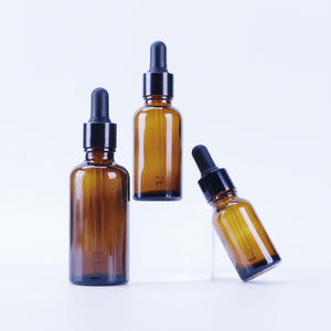 Nouveauté 2026 Bouteille d'huile en verre avec logo personnalisé Ambre Vert Noir Clair Bleu 5ml 10ml 15ml 30ml 20ml 50ml 100ml - Product Image 6