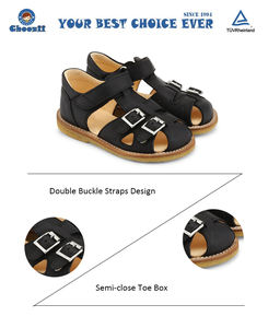 Choozii-Sandalias para niños de alta calidad, zapatos de cuero genuino, agua salada - Product Image 2