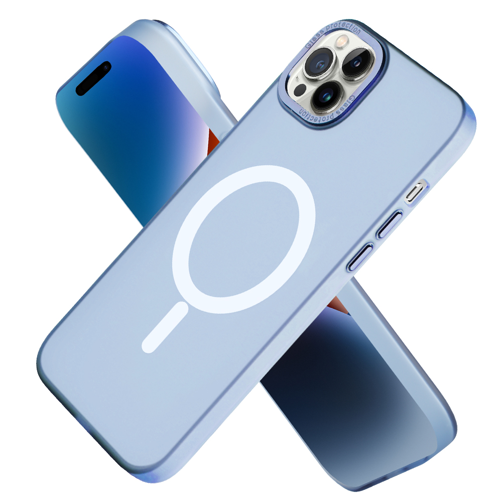 Чехол для мобильного телефона 2023 Новое поступление прозрачный пластиковый магнитный чехол для телефона iPhone 12 13 14 Pro Max