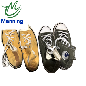 Manning Used-Canvas-shoes a Grade High Quality Second Hand Brand Used on Sale Stock Shoes en Pakistan Zapatos usados en fardos - Product Image 4