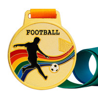 Médailles et trophées personnalisés en alliage de zinc avec impression couleur pour les compétitions de basketball, les jours sportifs scolaires, les marathons - Conception gratuite
