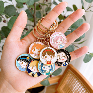Custom Fashion Alloy Enamel <b>Keychain</b>-Personalized Cartoon Logo Souvenir Gift with Custom Color & Lightweight Design - Product Image 4