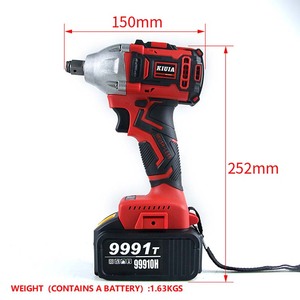 <span class=keywords><strong>Llave</strong></span> dinamométrica grande sin escobillas <span class=keywords><strong>de</strong></span> alta resistencia 3000N. M, <span class=keywords><strong>llave</strong></span> <span class=keywords><strong>de</strong></span> <span class=keywords><strong>impacto</strong></span> eléctrica inalámbrica recargable <span class=keywords><strong>de</strong></span> 1 "y <span class=keywords><strong>3</strong></span>/<span class=keywords><strong>4</strong></span>" para reparación <span class=keywords><strong>de</strong></span> neumáticos <span class=keywords><strong>de</strong></span> camiones - Product Image 3