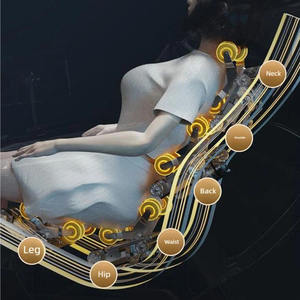 LEMESY Chinesischer Großhandel Massageprodukt Massagemaschine Ganzkörper-<span class=keywords><strong>Shiatsu</strong></span> SL-Track 4D Hochwertiger Massagesessel - Product Image 5