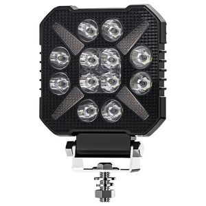 Vente en gros de phares de travail LED de 4 pouces 12-80V, étanches, avec éclairage spot LED DRL, phares de conduite pour moto, camion, SUV, tout-terrain - Product Image 2