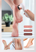 Épurateur de pieds étanche pour peau morte, limes à pieds portables rechargeables, kits de pédicure, dissolvant de callosités électriques pour les pieds