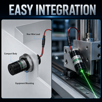 ZhonNa 24.5x52.5mm Fine Beam Laser Module for Commercial Testing Analysis Instruments Equipment Spare Parts and Accessories Kits