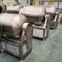 Tumbler sous vide en acier inoxydable, marinadeur de viande commercial, machine à agiter à fréquence variable hydraulique