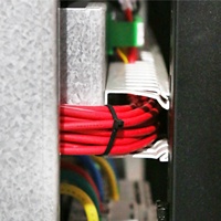 Armoire de commande électrique personnalisée avec écran tactile PLC HMI, panneau de distribution, prix direct fabricant