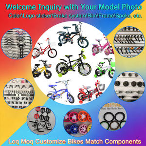 Vélo Enfant OEM en Gros pour Filles et Garçons de 3 à 8 Ans, Monovitesse, Panier en Acier, Roues d'Apprentissage, Roues de 16 Pouces, Vélo de Route, Expédition Alibaba - Product Image 6