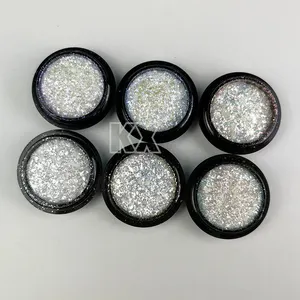 Poudre de mica caméléon cosmétique Super Sparkle Diamond Pearl Pigments