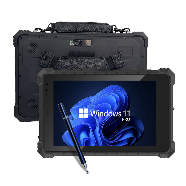 CENAVA Win10 Ip67 8.0Inch 400 Nits 1920*1200 Ips Nfc with Barcode Scanner 5550Mah 4G Lte Rugged Tablet Pc