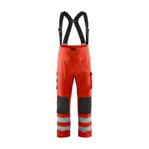 Blaklader-กางเกงกันฝน130220035500ม. Hi-Vis สีแดงระดับ2 7330509376669ทุกสภาพอากาศ - Product Image 1