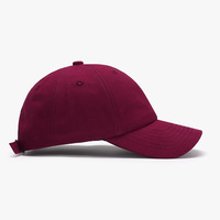 Casquette de baseball 6 panneaux souple et non structurée de marque de distributeur personnalisée casquette de papa avec logo de broderie personnalisée
