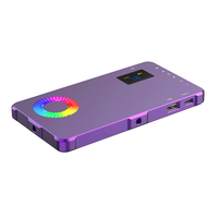 Panneau d'éclairage vidéo professionnel RGBWW Panneau de lumière de photographie LED portable Parfait pour l'éclairage DSLR/Mirrorless/B-Roll