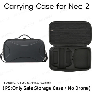 Étui de transport portable pour DJI Neo <span class=keywords><strong>2</strong></span> RC <span class=keywords><strong>2</strong></span>, sac de rangement imperméable à bandoulière, boîte de protection rigide pour accessoires de drones DJI Neo <span class=keywords><strong>2</strong></span> - Product Image 4