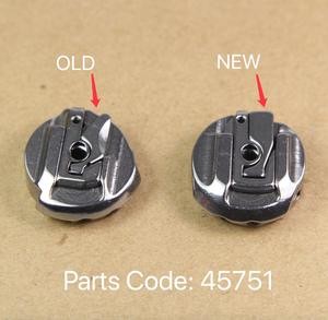 # กล่องใส่กระสวยจักรเย็บผ้า SINGER HR221 รุ่น 0040777000 BC-HR221 ใช้ได้กับจักรเย็บผ้ารุ่น 45750 45751 Refrey 427 Bernina 217 317 <span class=keywords><strong>517</strong></span> 540 740 <span class=keywords><strong>750</strong></span> 840 940 950 - Product Image 2