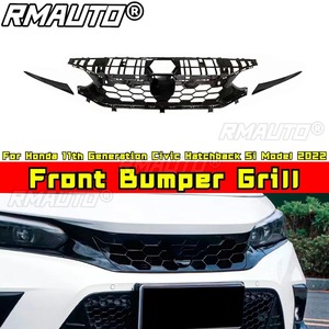 For Honda 11th Generation Civic Hatchback Si Front Bumper Grill For Honda 11th Generation Civic Hatchback Si <b>Model</b> 2022 Body <b>Kit</b> - Product Image 2
