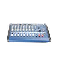 Gooermi PMX-802D Console de Mixage 8 Canaux avec Interface USB, Effets, Table de Mixage Audio, Amplificateur de Puissance pour Scène
