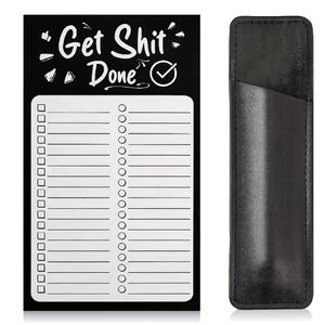 Lista de coisas a fazer, bloco magnético para fazer merdas, agenda personalizada, agenda, agenda, caderno, organizador familiar, bloco de notas para geladeira - Product Image 2