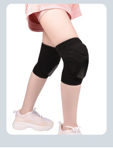 Nouvelles genouillères en silicone éponge pour l'extérieur, genouillères de sport pour hommes, antidérapantes, genouillères de sport pour femmes, protection du ménisque, protège-jambes - Product Image 6