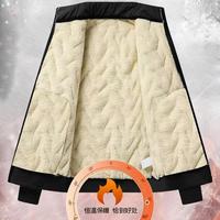 Veste légère de luxe de haute qualité, manteau d'hiver chaud et épais, style homme coupe courte coupe-vent personnalisé