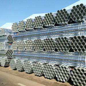 Prix pas cher personnalisé ASTM Q235 Q355 Tube soudé galvanisé Gi tuyau rond en acier - Product Image 1