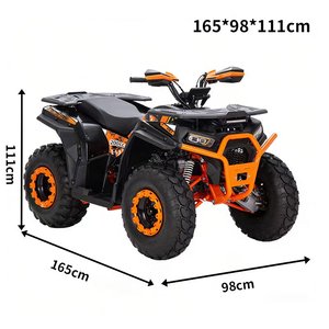 Quad à quatre roues motrices tout-terrain, buggy de plage, <span class=keywords><strong>moto</strong></span> tout-terrain 180cc 4 temps refroidie par eau, transmission par chaîne 4x4 - Product Image 5