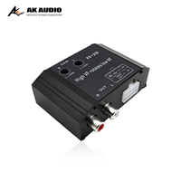 Convertisseur audio JS-2D de haut à bas niveau avec sortie RCA pour système de haut-parleurs stéréo de voiture universel 12V