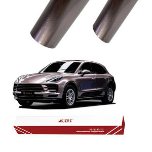 1.52*18M haute brillance Berry rose PVC Auto Wrap Film étanche voiture changement de couleur vinyle Original peinture TPU voiture emballage Film - Product Image 1