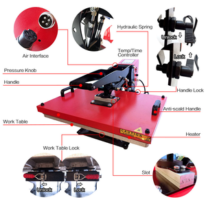 Multi Purpose 12 in 1 Heat Press Machine 40 *60 HY008E Heat Press Machine Heat Press Machine for Tshirts Heat Press Machin - Product Image 3