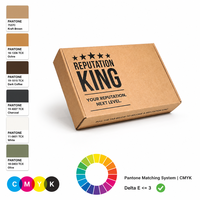 Boîte d'expédition en carton ondulé personnalisée avec bande d'ouverture facile pour e-commerce, vente en gros