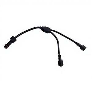 <span class=keywords><strong>3</strong></span>-draads waterdichte adapter mannelijk vrouwelijk M12/M14 verlengkabel voor binnen/buiten LED stripverlichting motorfiets auto gebruik - Product Image 1