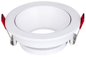 Projecteurs fixes réglables modernes Cadre de Downlight LED rond Luminaire de Spot <span class=keywords><strong>GU10</strong></span> - Product Image 4