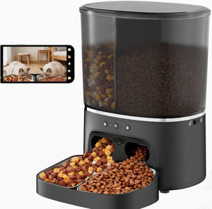 Comedero Automático Doble de PVC para Chinchillas con Grabación de Voz de 8 Segundos, Control por Aplicación, Uso en Interiores, Modelo PFF014 - Product Image 5