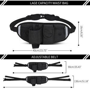 New Outdoor <strong>Pet</strong> Dog Walking Training Sports Waist Bag for Men and Women's <strong>Fitness</strong> Phone Bag Dog Traction Rope <strong>Pet</strong> Waist Bag - Product Image 2