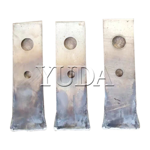Lames de marteau de couteau d'acier au carbone de pièces de rechange de <span class=keywords><strong>broyeur</strong></span> à <span class=keywords><strong>marteaux</strong></span> de YUDA - Product Image 3