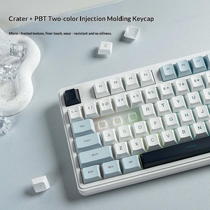 IP98 Mechanical Feel Keyboard Original Three Tone Keycap Silent Wired High Value Typing Office Keyboard - Product Image 3