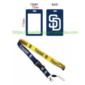 Фабрика высокого качества, Лидер продаж, 30 брелок для бейсбольной команды, ремешок с держателем для удостоверения личности - Product Image 2