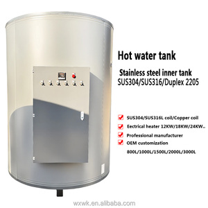 Vente directe d'usine - Réservoir de stockage d'eau chaude sous pression en acier inoxydable électrique/gaz - <span class=keywords><strong>Chauffage</strong></span> par pompe à chaleur - Product Image 6