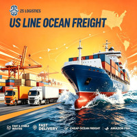 Transport maritime US ZS LOGISTICS LCL+Express Service porte-à-porte Itinéraires stables Expédition maritime économique Assurance des marchandises Assistance 24/7