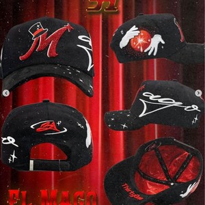 Gorras de Béisbol Bordadas de 5 Paneles de Calidad OEM/ODM G5, Gorras de Gamuza Estilo Wizard para Hombre, Proyecto 001 - Product Image 4