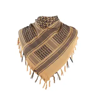 Großhandel 43 Zoll hochwertige Baumwolle Saudische Shemagh Muster Dubai Shemagh Damen großes arabisches Shemagh Kopftuch