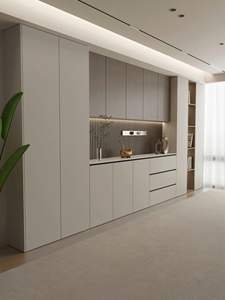 Modern Solid Wood Luxury <b>Sideboard</b> <b>Storage</b> Cabinet with Large Capacity and Durable Design for Living Room Home Furniture - Product Image 3