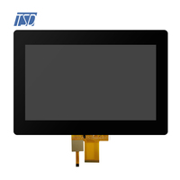 10,1 ''10,1 pulgadas IPS LVDS USB I2C Interfaz 1024x600 Resolución PCAP TFT LCD Panel táctil capacitivo