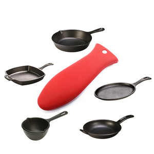 Heat Resistant Non-Slip Silicone <strong>Pan</strong> Handle Pot <strong>Holder</strong>, Silicone Hot Handle <strong>Holder</strong> - Product Image 3