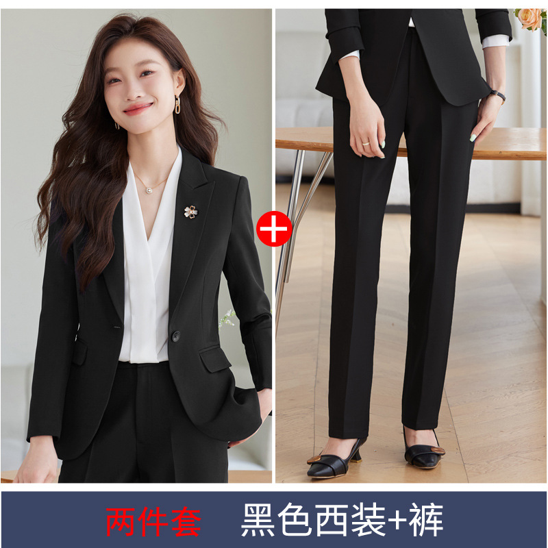Black suit pants