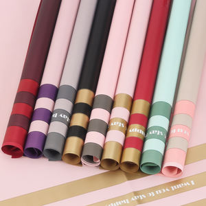 Papier d'emballage <span class=keywords><strong>de</strong></span> fleur <span class=keywords><strong>de</strong></span> Duke of windor, papier d'emballage <span class=keywords><strong>de</strong></span> paquet <span class=keywords><strong>de</strong></span> fleur imperméable anglais bicolore, papier <span class=keywords><strong>de</strong></span> couleur or - Product Image 2