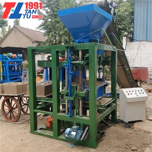 Mesin Pembuat Bata Beton Ringan Portabel Berkualitas Tinggi Mesin Pembuat Bata Diesel untuk Dijual - Product Image 3